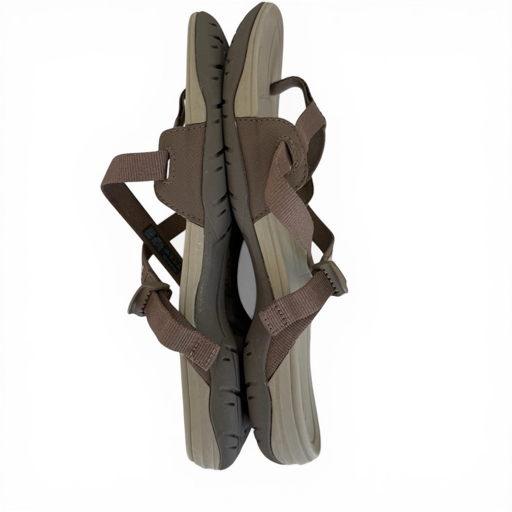 Teva Ascona Sandals 9.5 Brown Strappy Adjustable Arch Support Comfort Walking - Picture 6 of 11